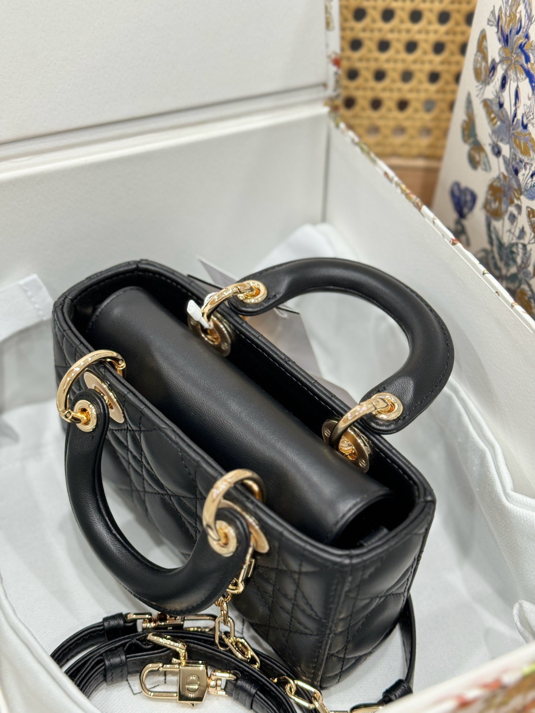 Dior Lady D-Joy Micro Replica Handbags Womens Black Sheepskin 16 (2) Dior Lady D-Joy Micro Replica Handbags Womens Black Sheepskin 16 (2)