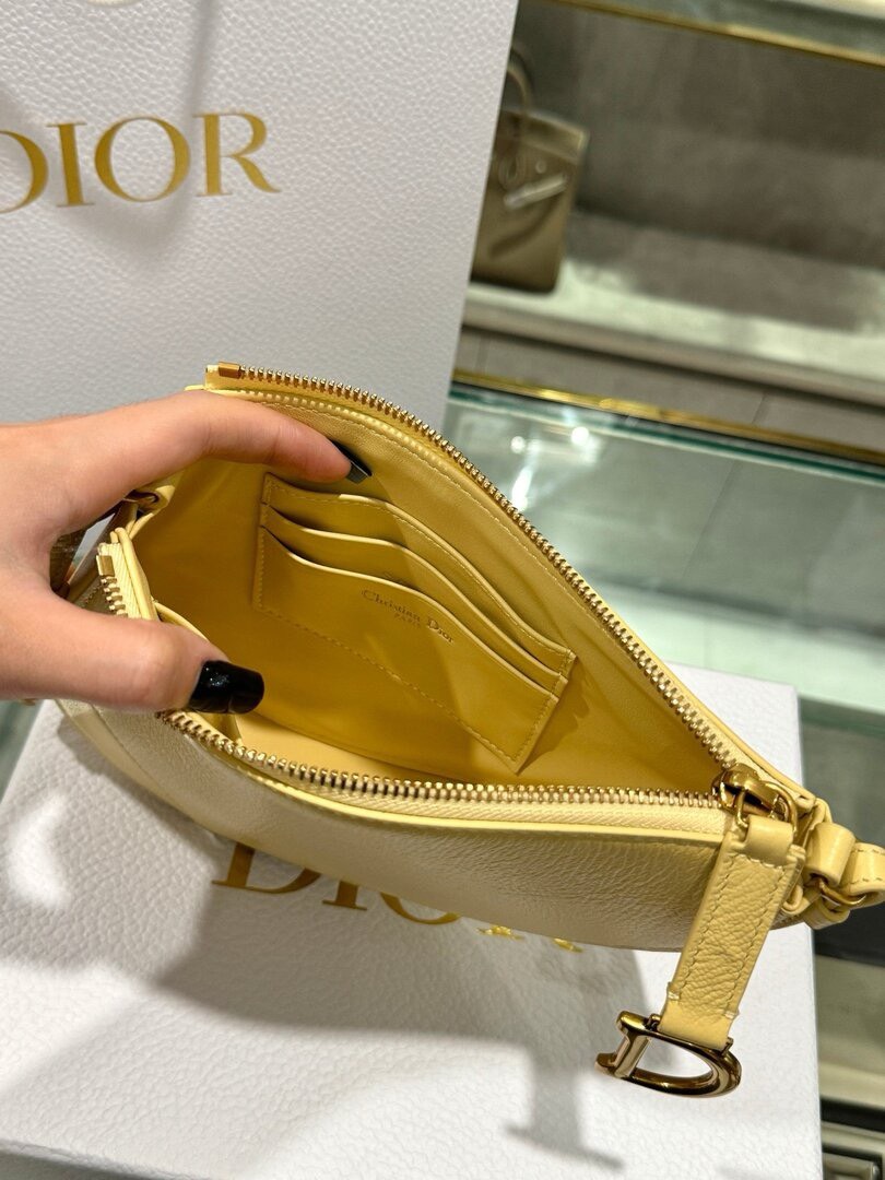 Dior Saddle Replica Bags Womens Cowhide Yellow 20x15x4cm (2) Dior Saddle Replica Bags Womens Cowhide Yellow 20x15x4cm (2)
