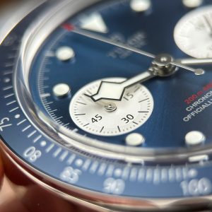 Tudor Black Bay Chronograph Blue Dial Super Clone Watches ZF Factory 41mm (1)
