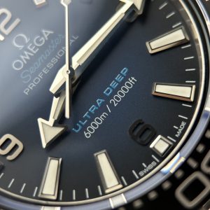 Omega Seamaster Planet Ocean 6000M Ultra Deep Rep 1 1 Blue Dial VS Factory 45 (1)