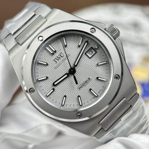 IWC Ingenieur Super Clone Watches Silver Dial GH Factory 40mm (1)