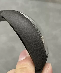 Franck Muller Grand Central Tourbillon Carbon Best Replica Watch Black 45MM