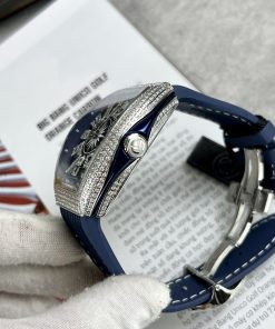 Franck Muller Replica Watches V45 SC DT Blue Color ABF Factory 45mm (7)