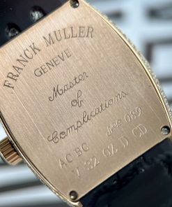 Franck Muller V32 Full Diamonds Replica Watches Rose Gold ABF 45mm (1)