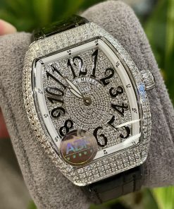 Franck Muller V32 Full Diamonds Swarovski ABF Factory Women's 32mm (5)