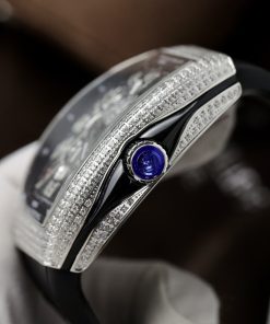 Franck Muller V45 Dragon SC DT Best Replica Black Color ABF Factory 45mm (4)