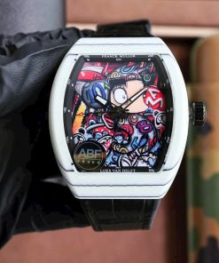 Franck Muller V45 Loes Van Delft Carbon Best Replica Watches 45mm (1)