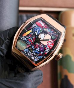 Franck Muller V45 Loes Van Delft Limited Editon Best Replica Watch 45mm (4)