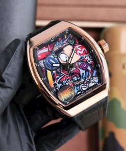 Franck Muller V45 Loes Van Delft Limited Editon Best Replica Watch 45mm (4)