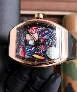 Franck Muller V45 Loes Van Delft Limited Editon Best Replica Watch 45mm (4)