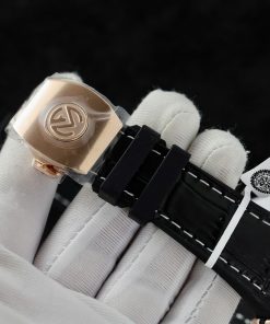 Franck Muller V45 Replica Watch Custom Moissanite Diamonds ABF Factory 45mm (2)