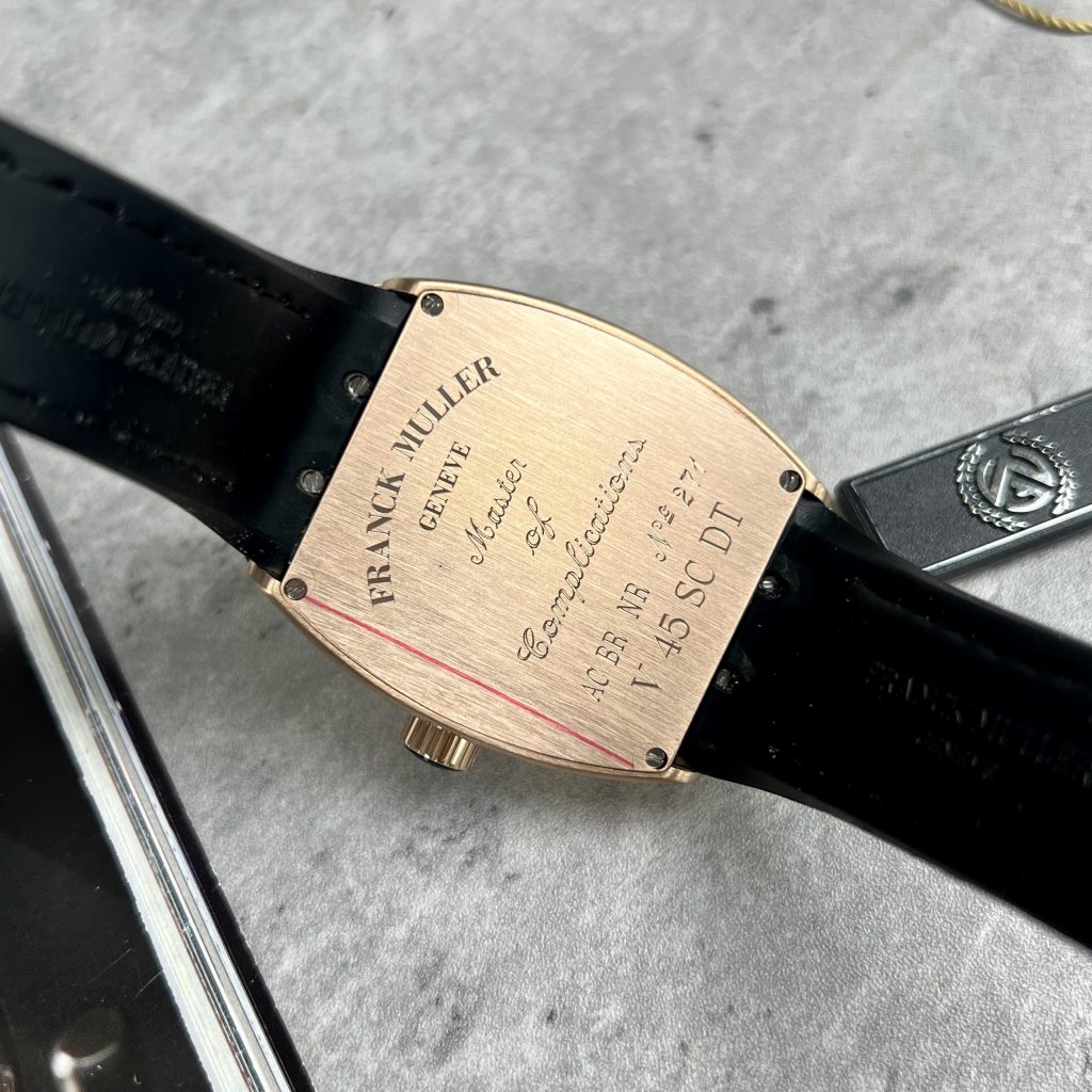 Franck Muller V45 Replica Watches Rose Gold ABF Factory 45mm (3)