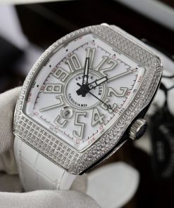 Franck Muller V45 SC DT Best Replica White Color ABF Factory 45mm (10)