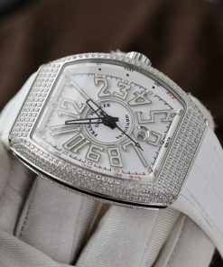 Franck Muller V45 SC DT Best Replica White Color ABF Factory 45mm (10)
