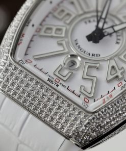 Franck Muller V45 SC DT Best Replica White Color ABF Factory 45mm (10)