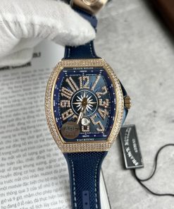 Franck Muller V45 SC DT Replica Watches ABF Factory Blue Color (1)