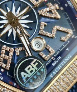 Franck Muller V45 SC DT Replica Watches ABF Factory Blue Color (1)