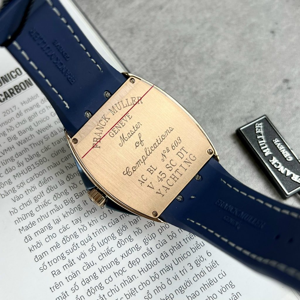 Franck Muller V45 SC DT Replica Watches ABF Factory Blue Color (1)