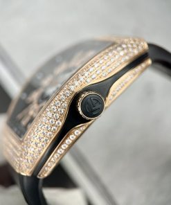 Franck Muller V45 SC DT Replica Watches Best Quality Black Color 45mm (5)