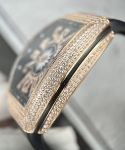 Franck Muller V45 SC DT Replica Watches Best Quality Black Color 45mm (5)