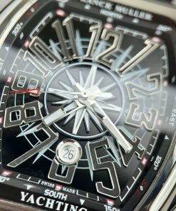 Franck Muller V45 SC DT Replica Watches Black ABF Factory 45mm (1)