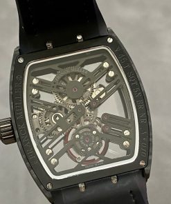 Franck Muller V45 Tourbillon Skeleton Best Replica Watch 45mm (7)