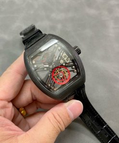 Franck Muller V45 Tourbillon Skeleton Best Replica Watch 45mm (7)