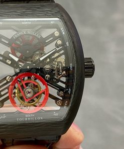 Franck Muller V45 Tourbillon Skeleton Best Replica Watch 45mm (7)