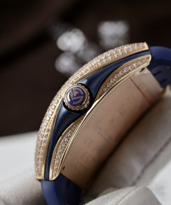 Franck Muller Vanguard Dragon V45 SC DT Blue Dial Rose Gold ABF Factory (10)