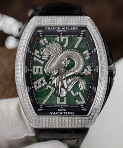 Franck Muller Vanguard Dragon V45 SC DT Green Dial ABF Factory (11)