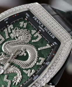 Franck Muller Vanguard Dragon V45 SC DT Green Dial ABF Factory (11)