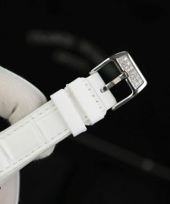 Franck Muller Vanguard V32 White Full Baguette Diamonds 36mm (2)