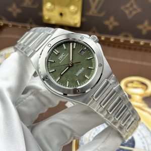 IWC Ingenieur Super Clone Watches Green Dial GH Factory 40mm (1)