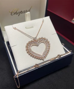 Glamira Loreto Womens Necklace Custom 18K Rose Gold Diamond (2)