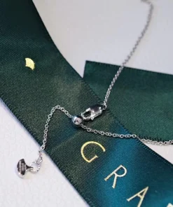 Graff Butterfly Shaped Necklace Custom Diamond 18K White Gold (2)