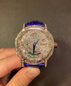Graff Real Gold 18K & Diamonds Original Movement Best Replica 47mm (1)