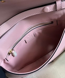 Gucci Blondie Replica Bags Womens Pink Lock Gold Size 28x16x4cm (1)