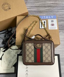 Gucci Case Ophidia Replica Bags Lock Gold Size 18 (2)