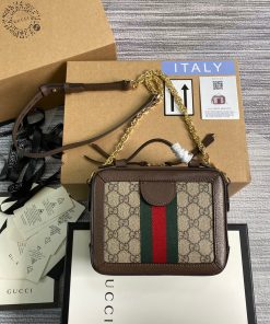 Gucci Case Ophidia Replica Bags Lock Gold Size 18 (2)