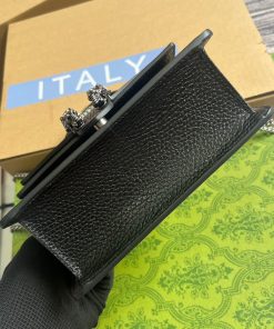 Gucci Dionysus Mini Black Replica Bags Size 18cm (2)