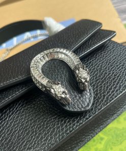 Gucci Dionysus Mini Black Replica Bags Size 18cm (2)