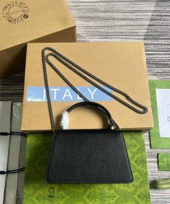 Gucci Dionysus Mini Black Replica Bags Size 18cm (2)