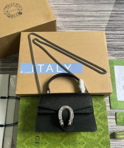Gucci Dionysus Mini Black Replica Bags Size 18cm (2)