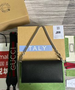 Gucci Dionysus Shoulder Womens Replica Handbags Black Size 25cm (2)