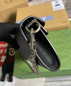 Gucci Dionysus Shoulder Womens Replica Handbags Black Size 25cm (2)