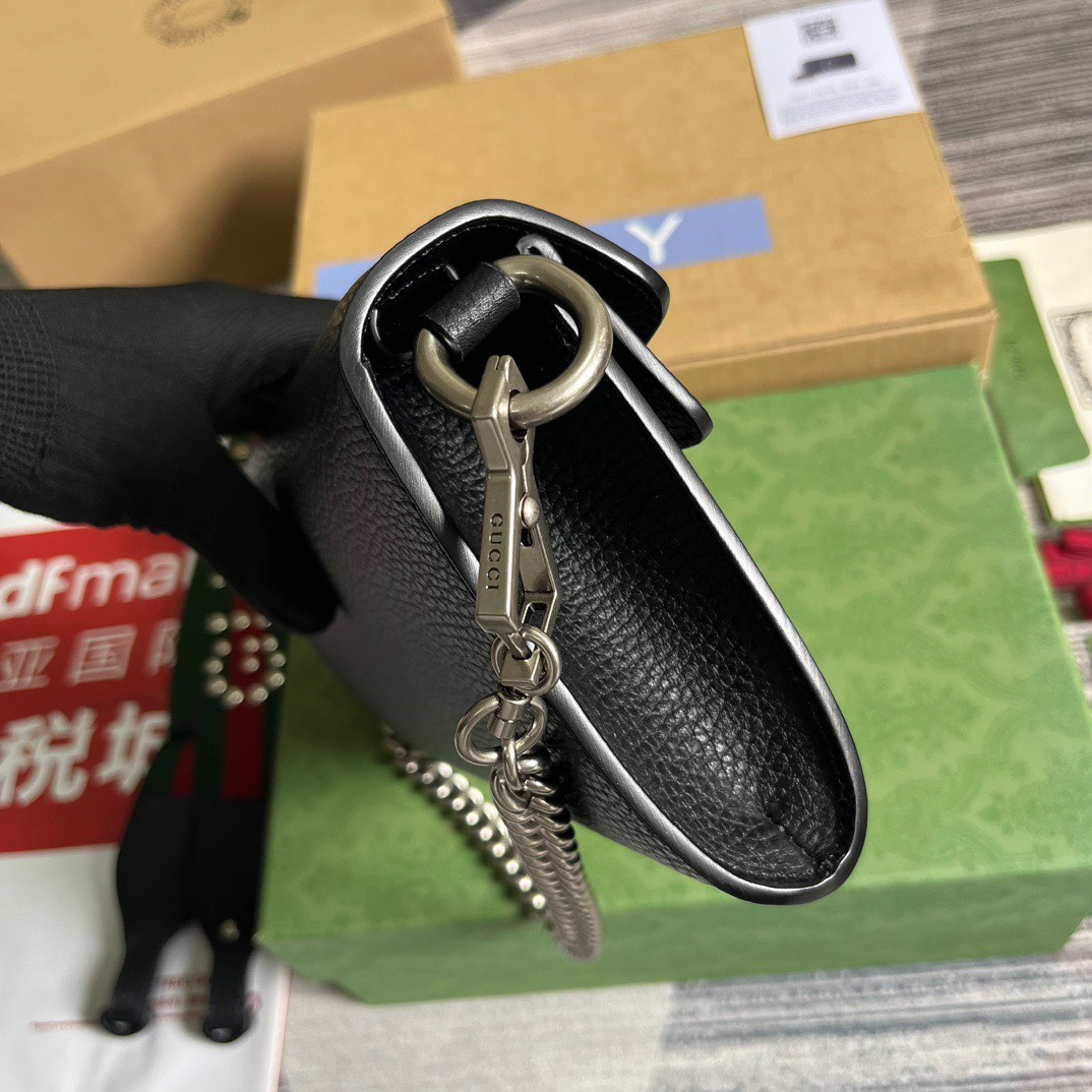 Gucci Dionysus Shoulder Womens Replica Handbags Black Size 25cm (5) Gucci Dionysus Shoulder Womens Replica Handbags Black Size 25cm (2)