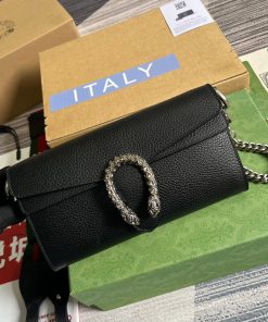 Gucci Dionysus Shoulder Womens Replica Handbags Black Size 25cm (2)