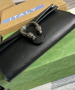 Gucci Dionysus Shoulder Womens Replica Handbags Black Size 25cm (2)