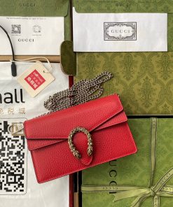 Gucci Dionysus Womens Red Replica Handbags Size 25cm (2)