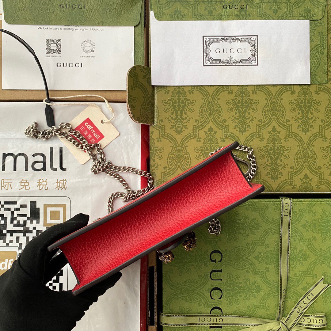 Gucci Dionysus Womens Red Replica Handbags Size 25cm (7) Gucci Dionysus Womens Red Replica Handbags Size 25cm (2)